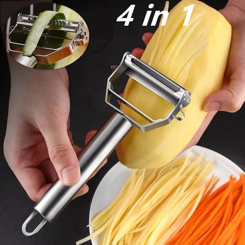 Multifunction potato peeler