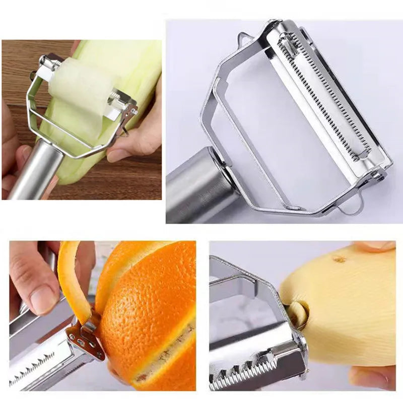 Multifunction potato peeler