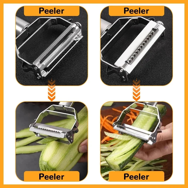 Multifunction potato peeler